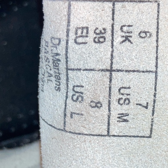 🩵 Never Worn Limited Edition Pascal Dr Martens 1460 Di Paolo - Picture 9 of 13